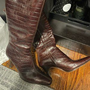 Snake Skin Boots